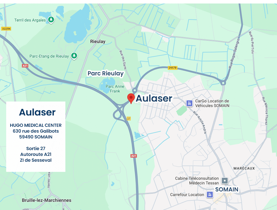 CARTE LOCALISATION AULASER